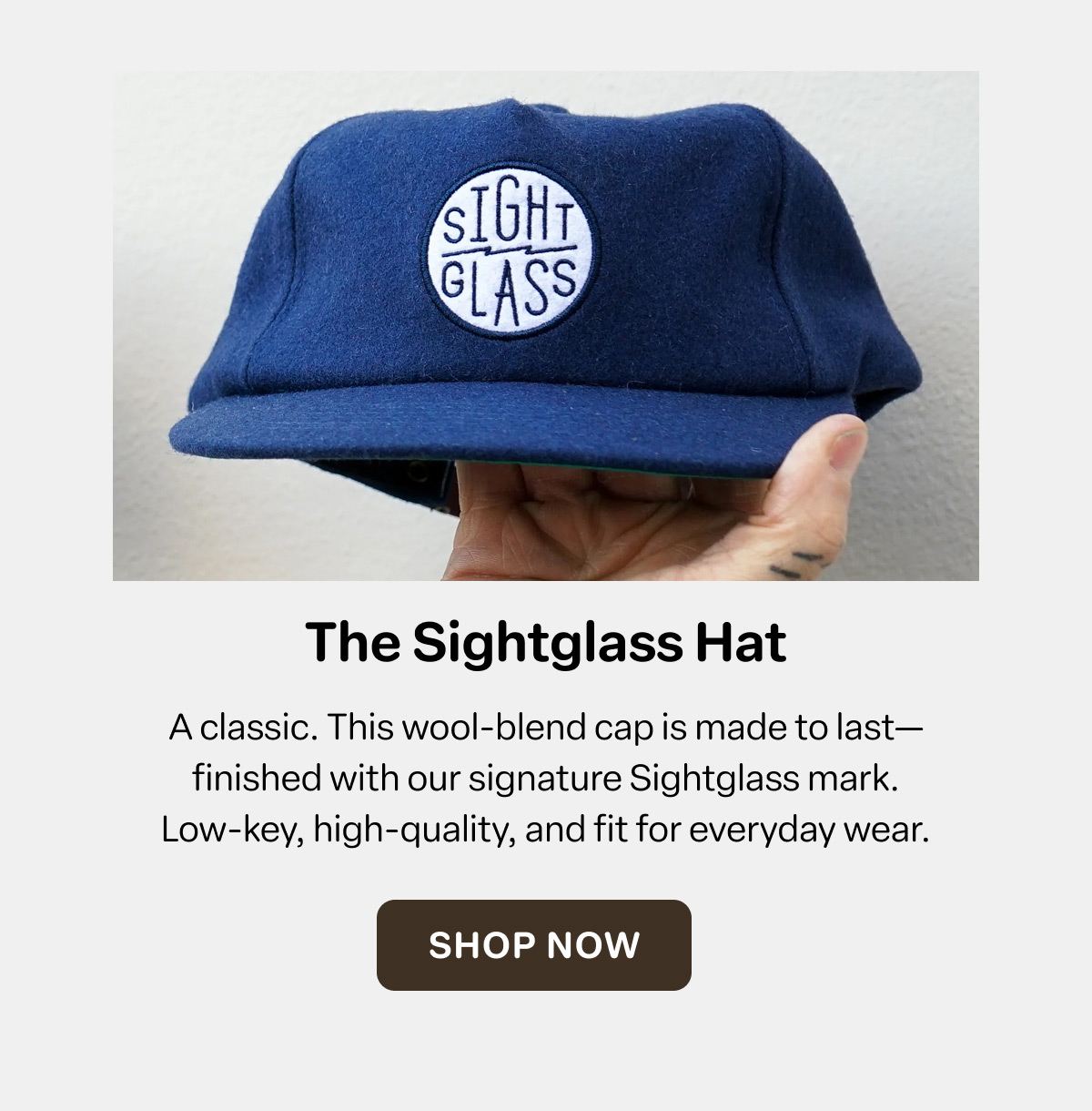 Sightglass Hat