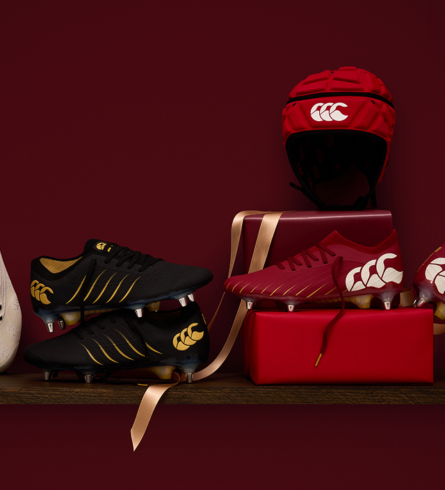 Up to 50% off* rugby gear.  For training. For winning. For less.