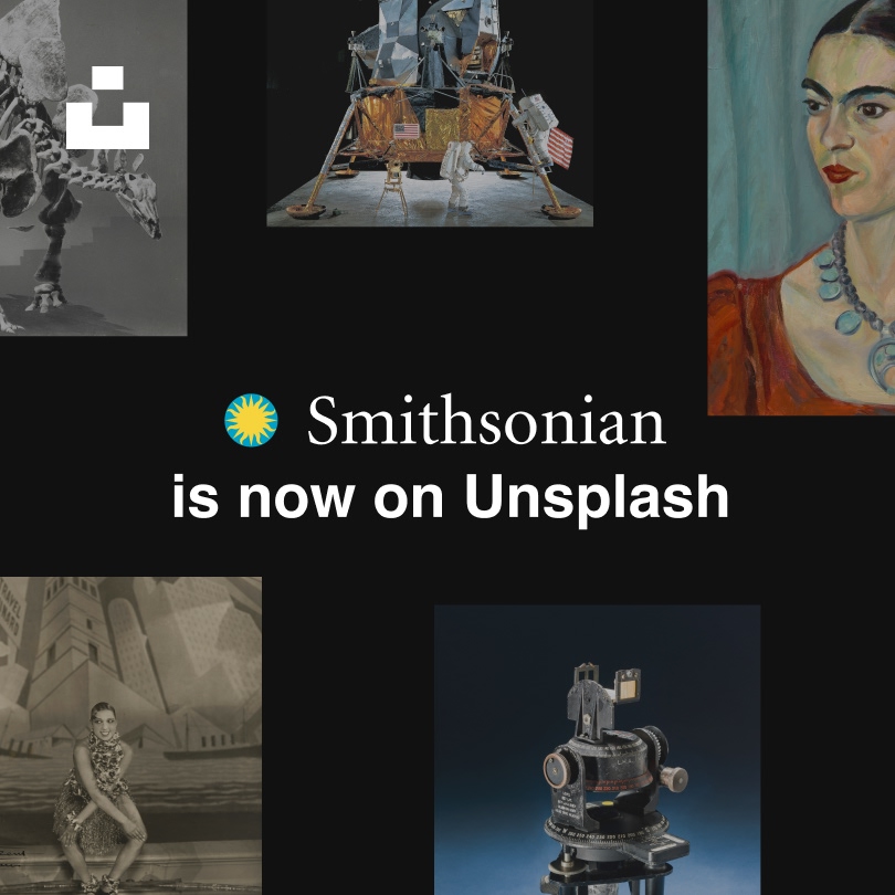 The Smithsonian is now on Unsplash