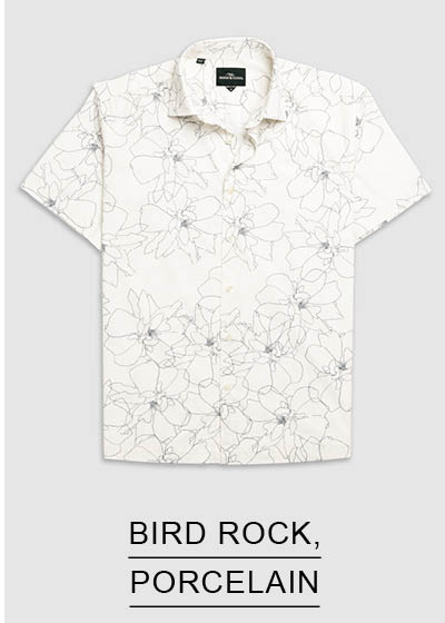 Shop Bird Rock Shirt, Porcelain online and instore at Rodd & Gunn
