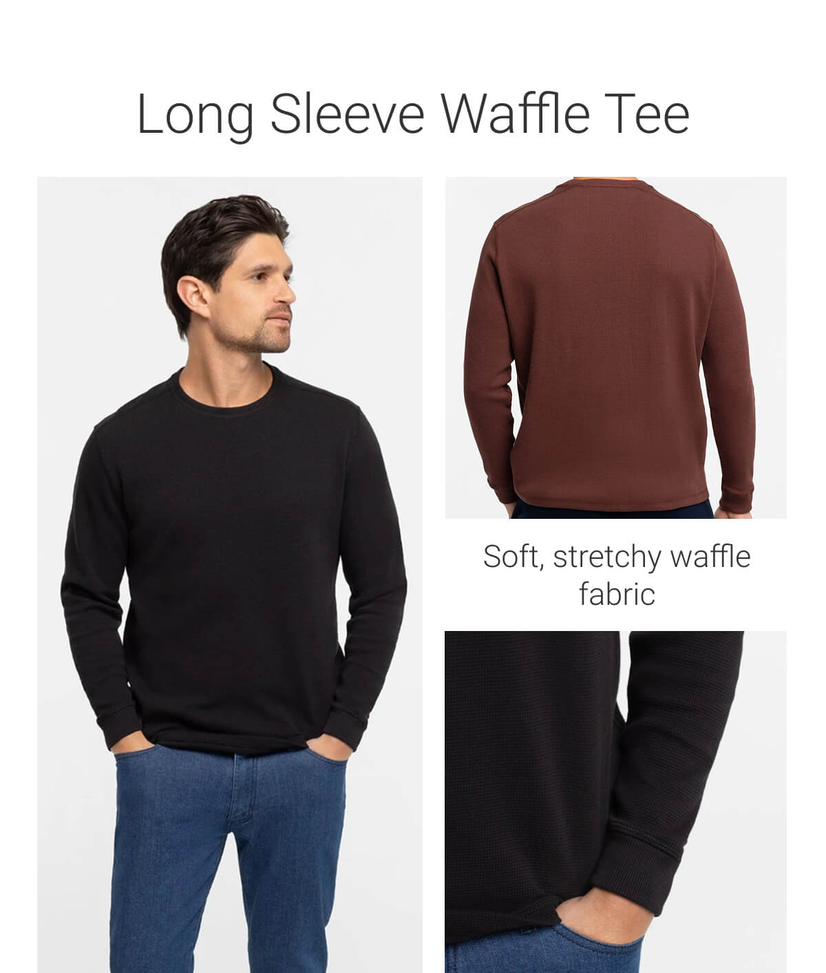 Long Sleeve Waffle Tee