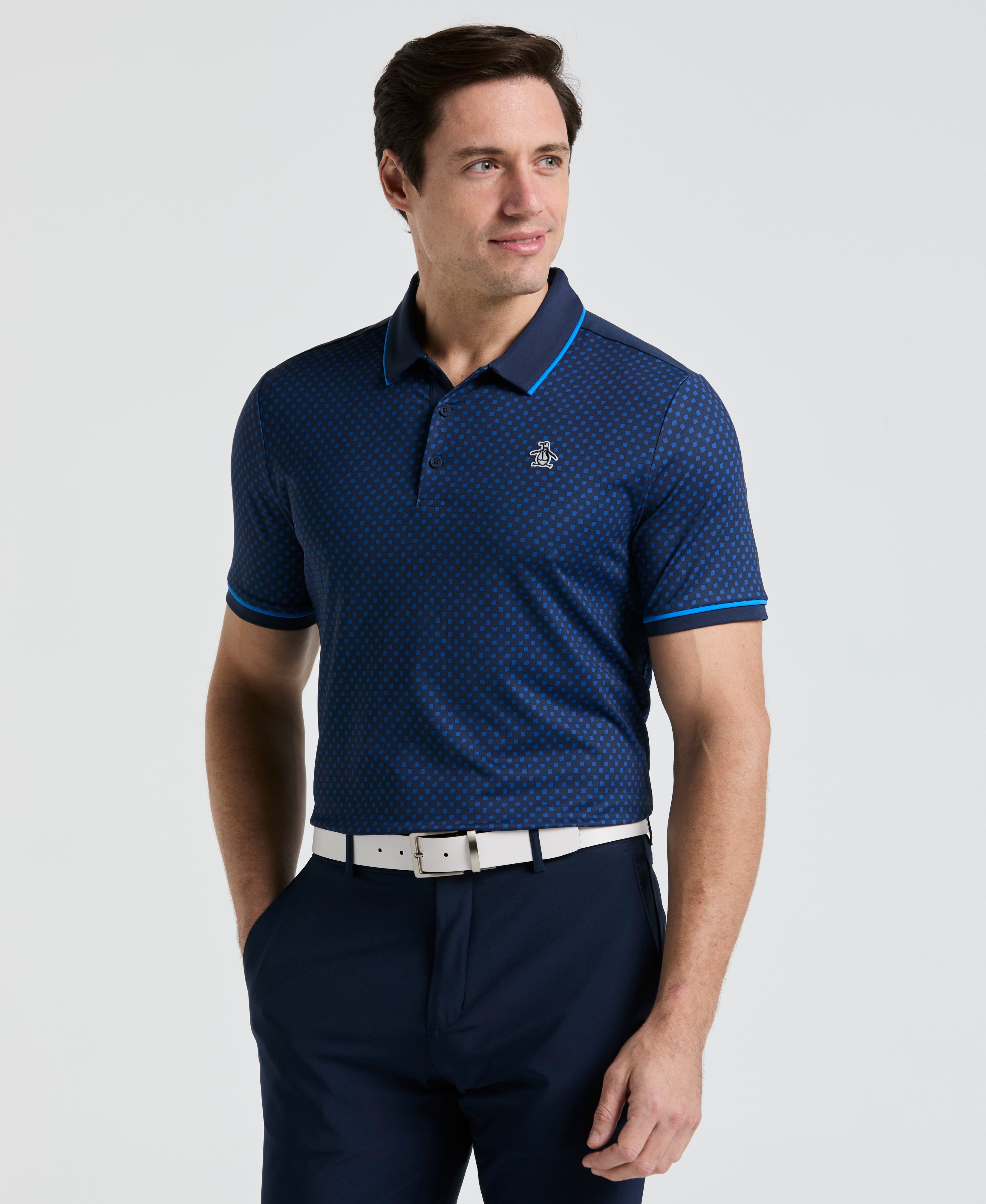 Image of Engineered Novelty Caddy Printed Golf Polo