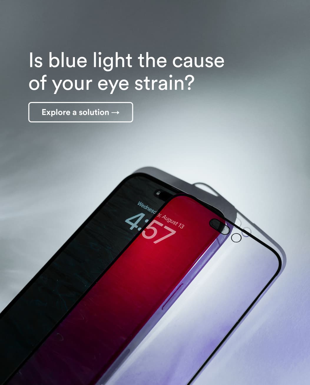 Is blue light causing your eye strain?