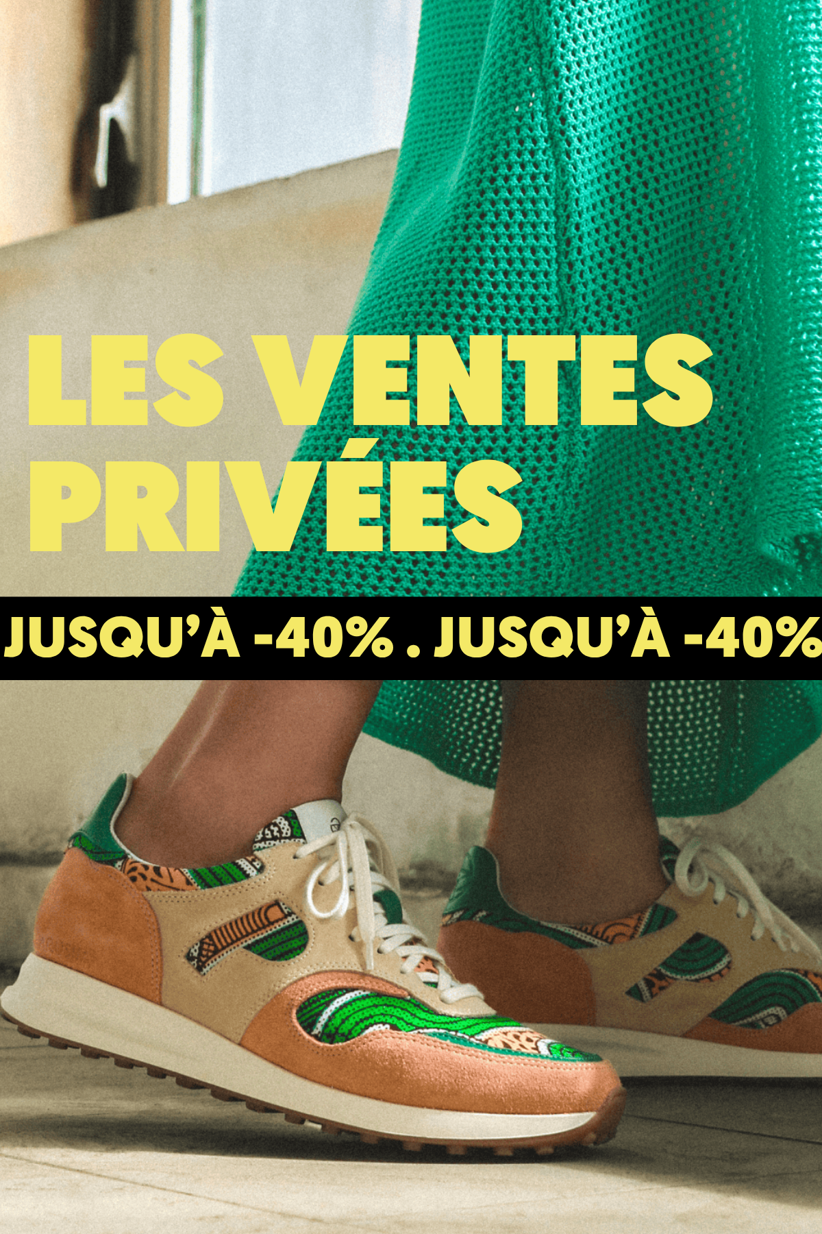 Nouveau modèle Slip-on Panafrica