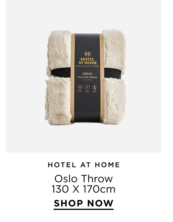 Hotel At Home	Oslo Throw 130x170cm