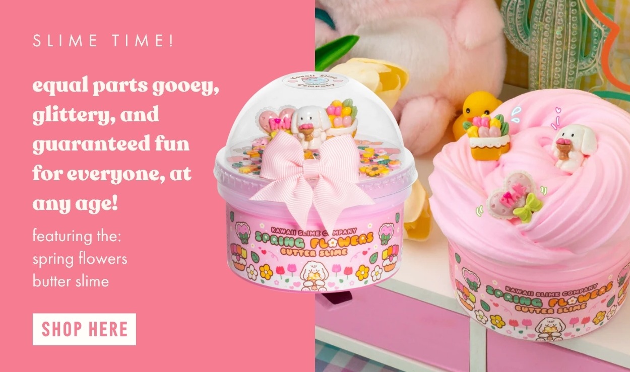 Shop the Spring Flowers Butter slime