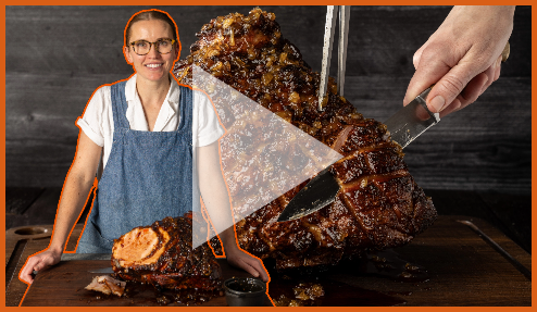 Episode 34: Glazed Holiday Ham w/ Nichole Dailey