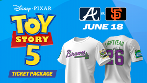 June 18: Toy Story Ticket Package