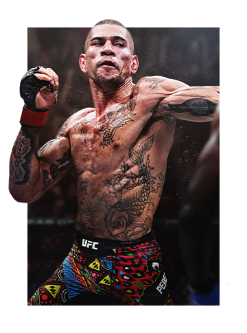 Key art for EA Sports UFC 6 featuring the fighter Alex Pereira in the Octagon.