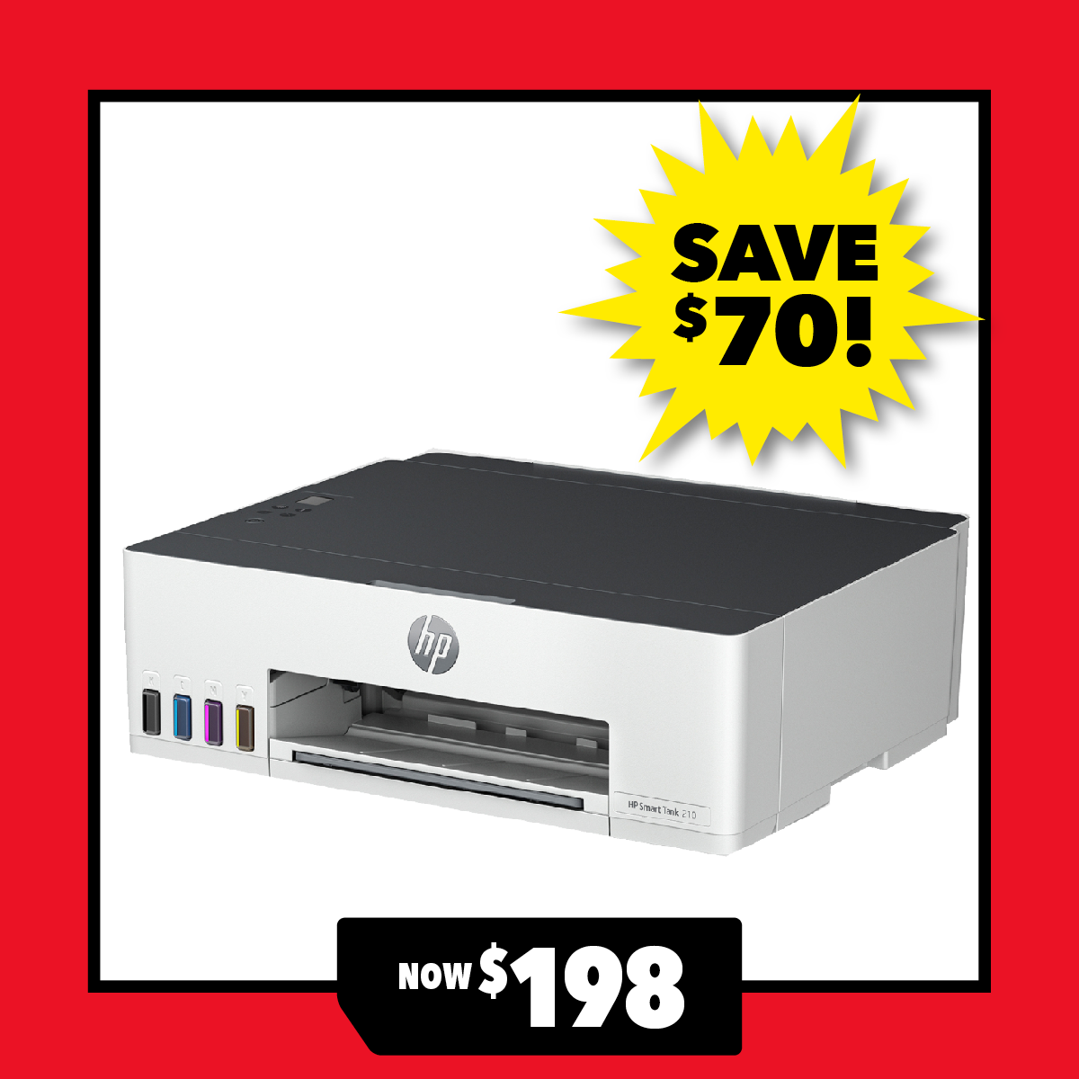 HP Smart Tank 210 A4 Ink Tank Printer