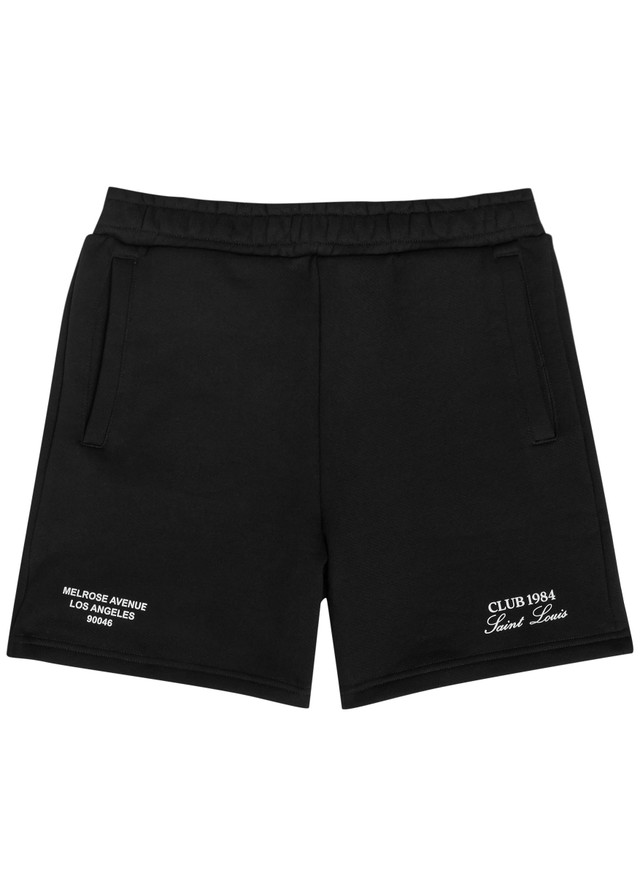 CLUB 1984 Melrose printed cotton shorts
