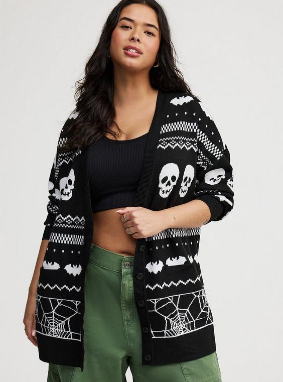 Fairisle Boyfriend Cardigan