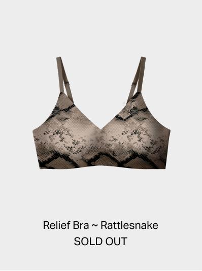Relief Bra ~ Rattlesnake
