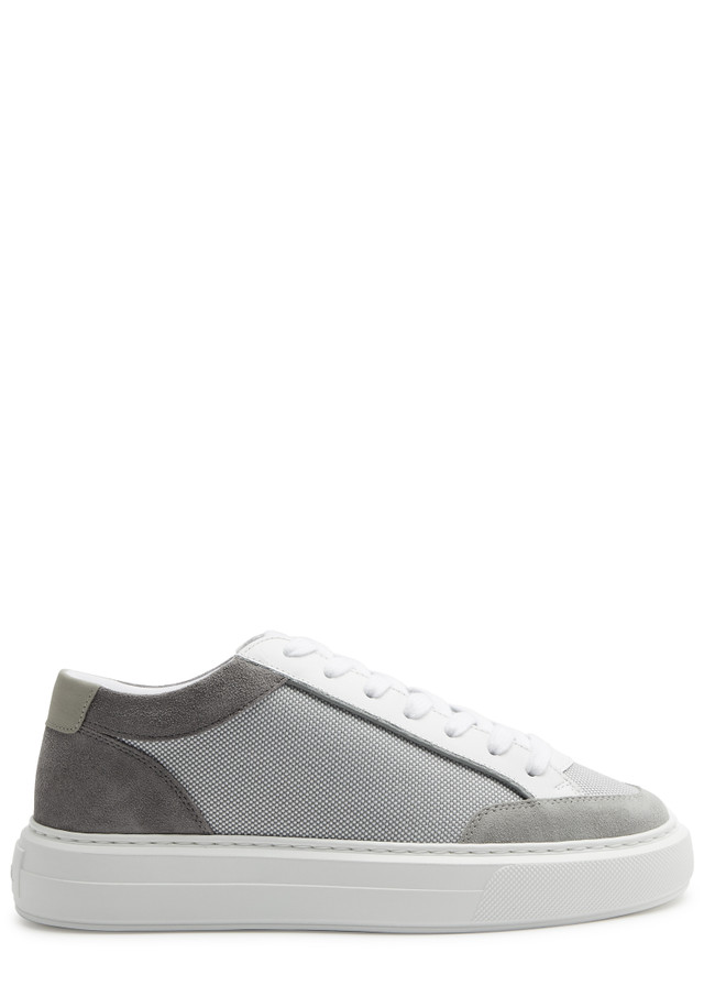 CLEENS Luxor panelled mesh sneakers