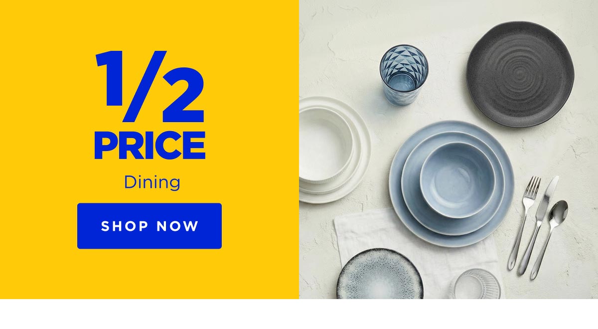 1/2 Price Dining