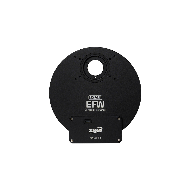 ZWO - EFW 8 x 1.25" Position Filter Wheel for 1.25" Filters - 2025 Version