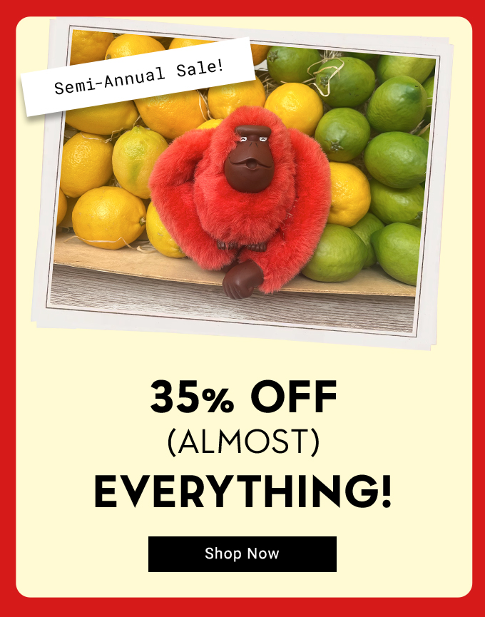 Semi Annual Sale: 35% Off Almost Everything!