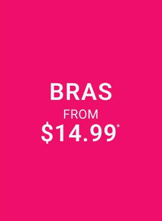 Bras from $14.99