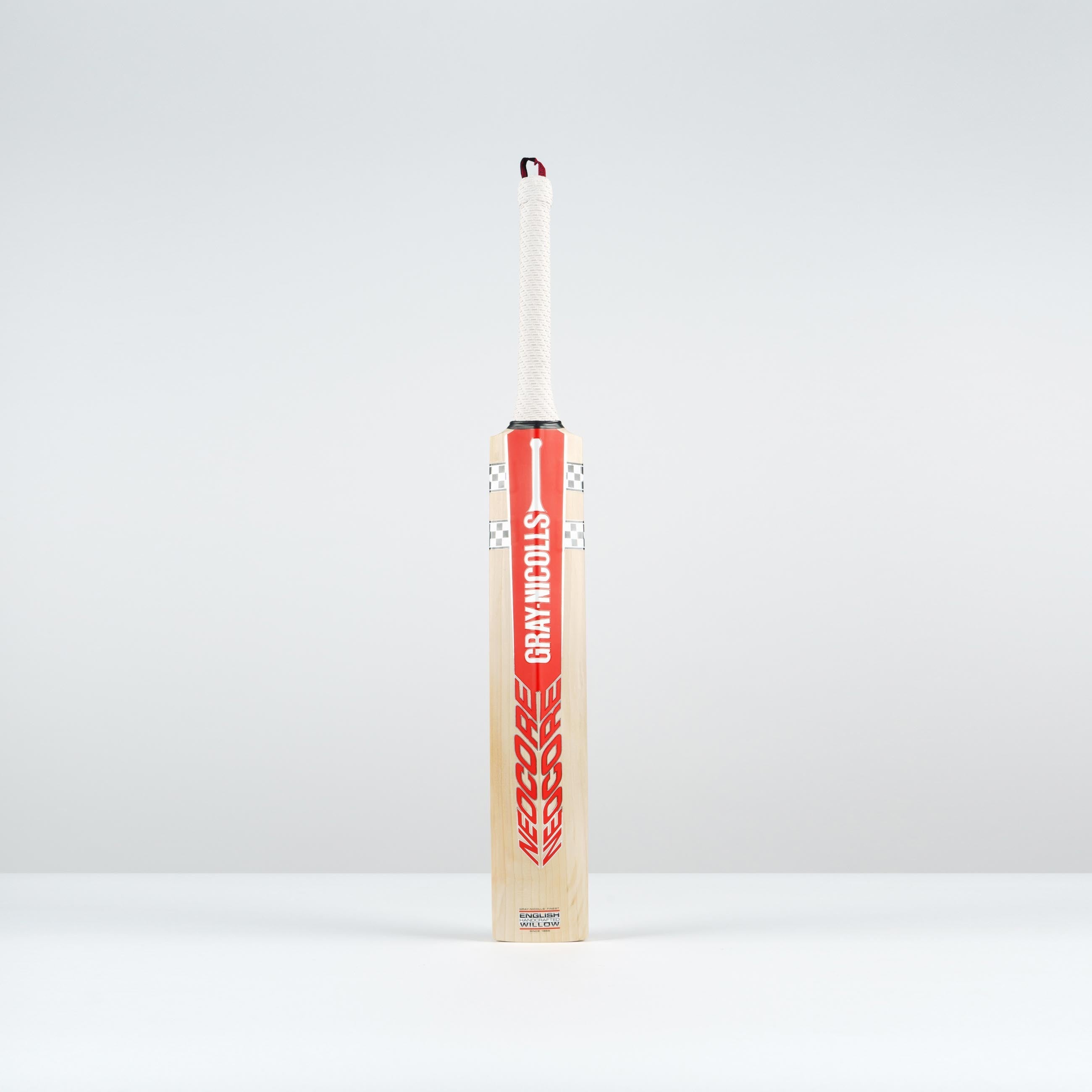 Image of NEOCORE 500 Red Adult Cricket Bat