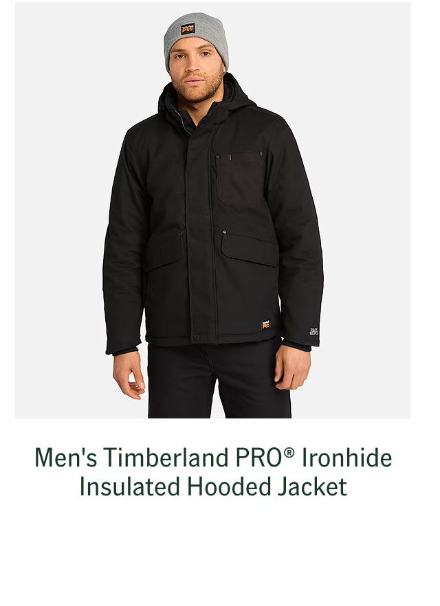 Men's Timberland PRO Ironhide Insulated Hooded Jacket
