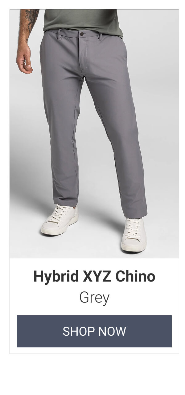 Grey Hybrid XYZ Chino