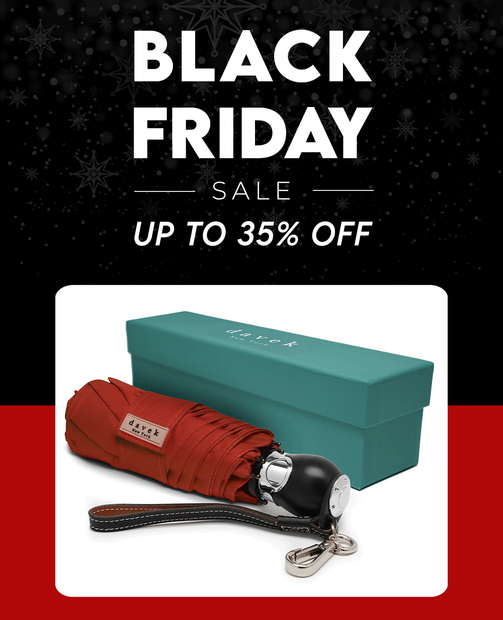 Davek Black Friday Sale - 30% off