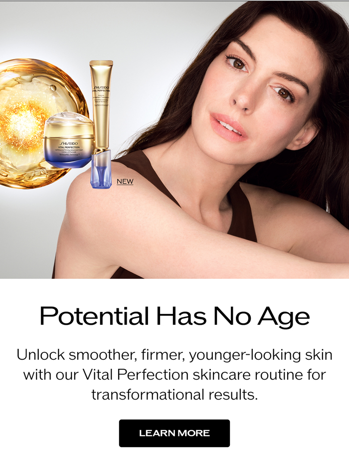 Unlock smoother, firmer, younger-looking skin with our Vital Perfection skincare routine for transformational results.