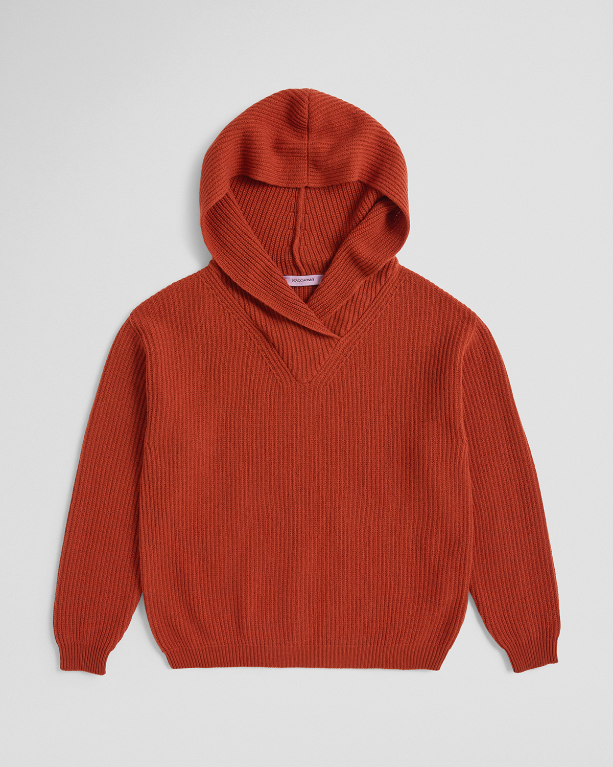 KNITTED HOODIE