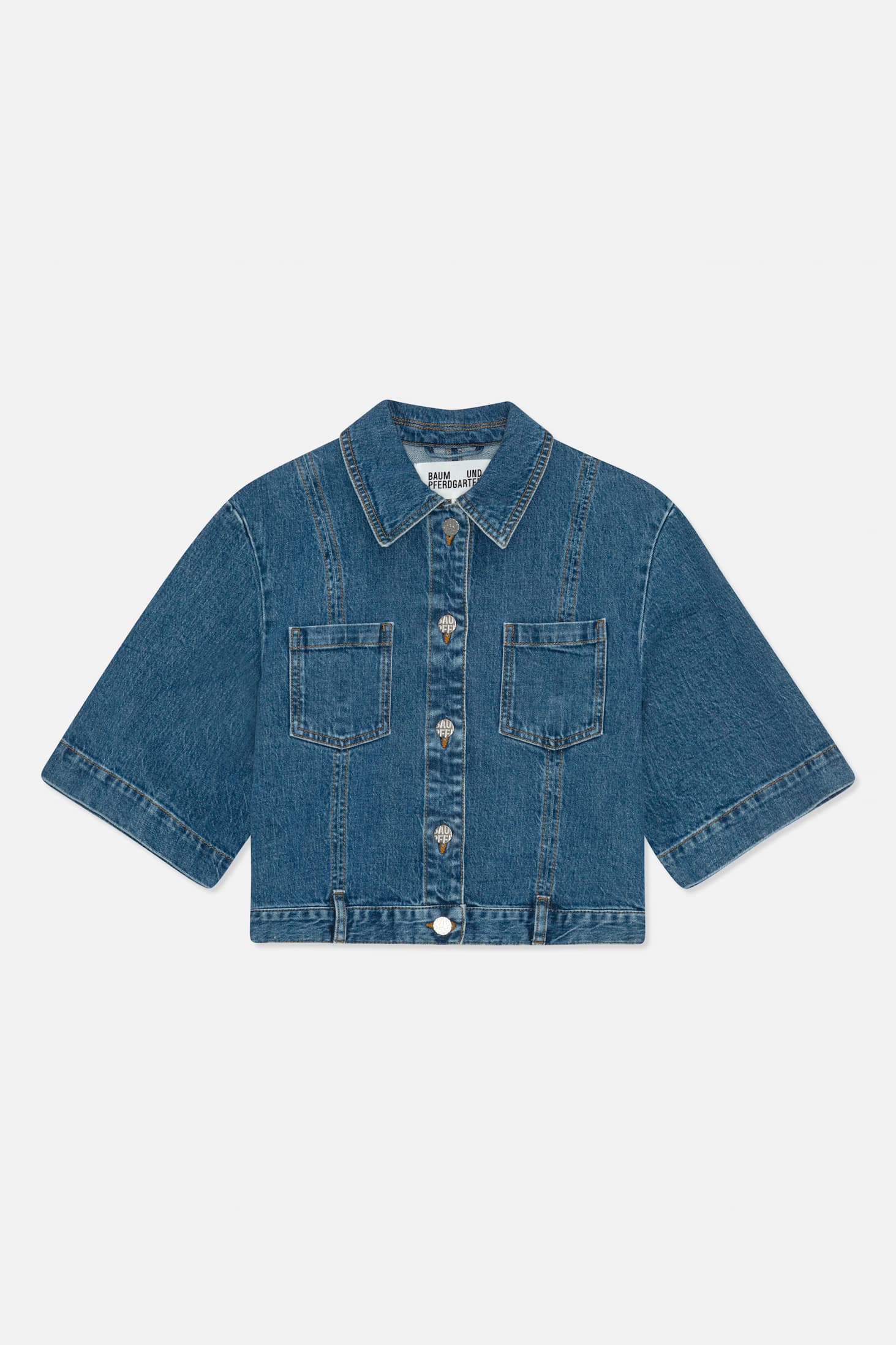 NO 05 SHIRT WORN OUT BLUE