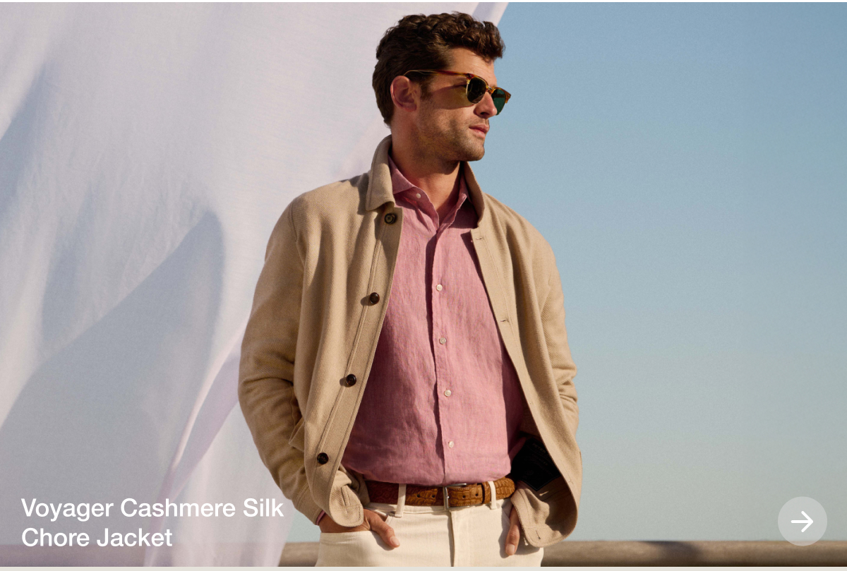 Voyager Cashmere Silk Chore Jacket