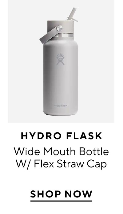 Hydroflask Wide Mouth Bottle W/ Flex Straw Cap