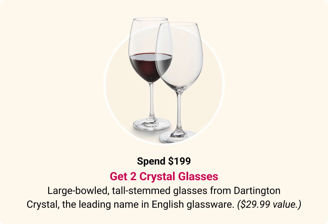 Dartington Crystal glasses