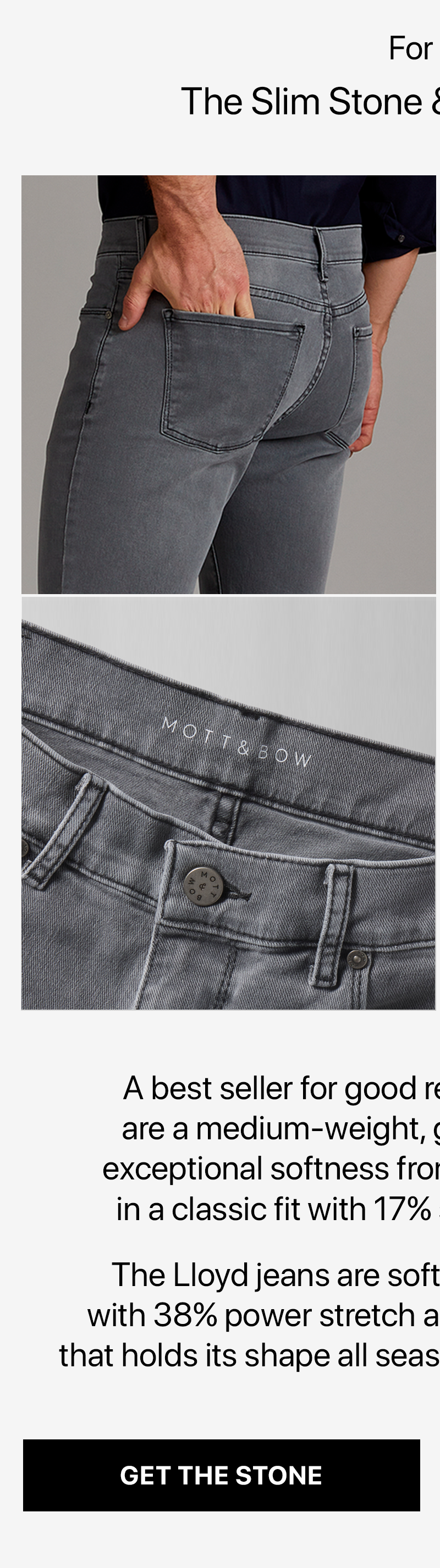 Slim Stone Jeans