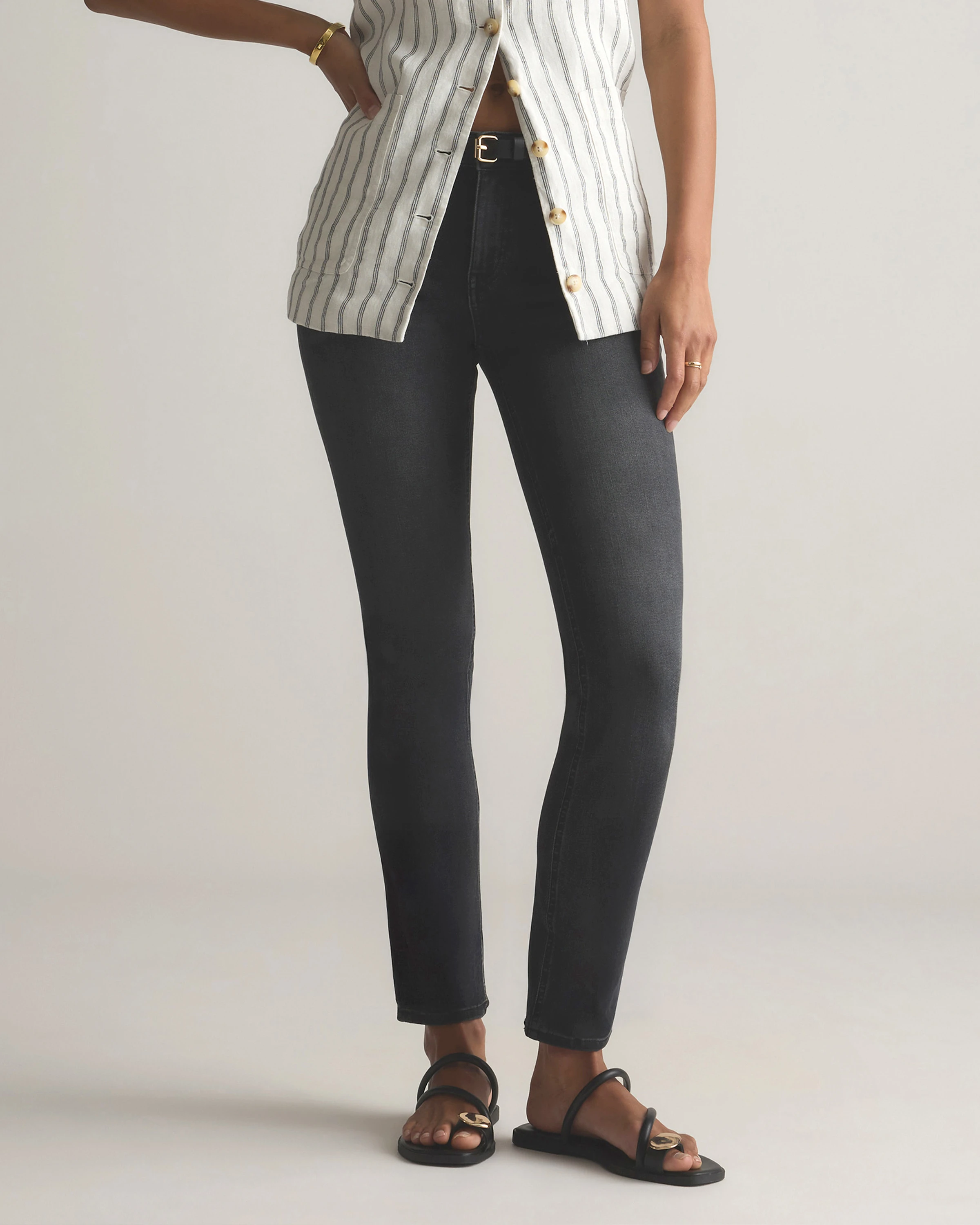 Luna Stretch Slim Straight Jeans