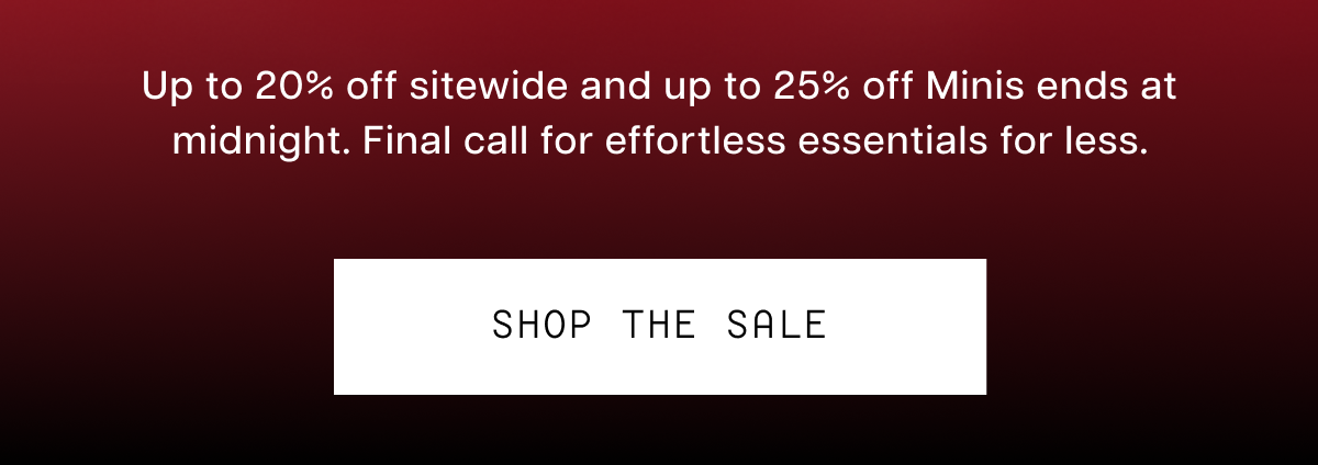 Shop the Sale before its gone