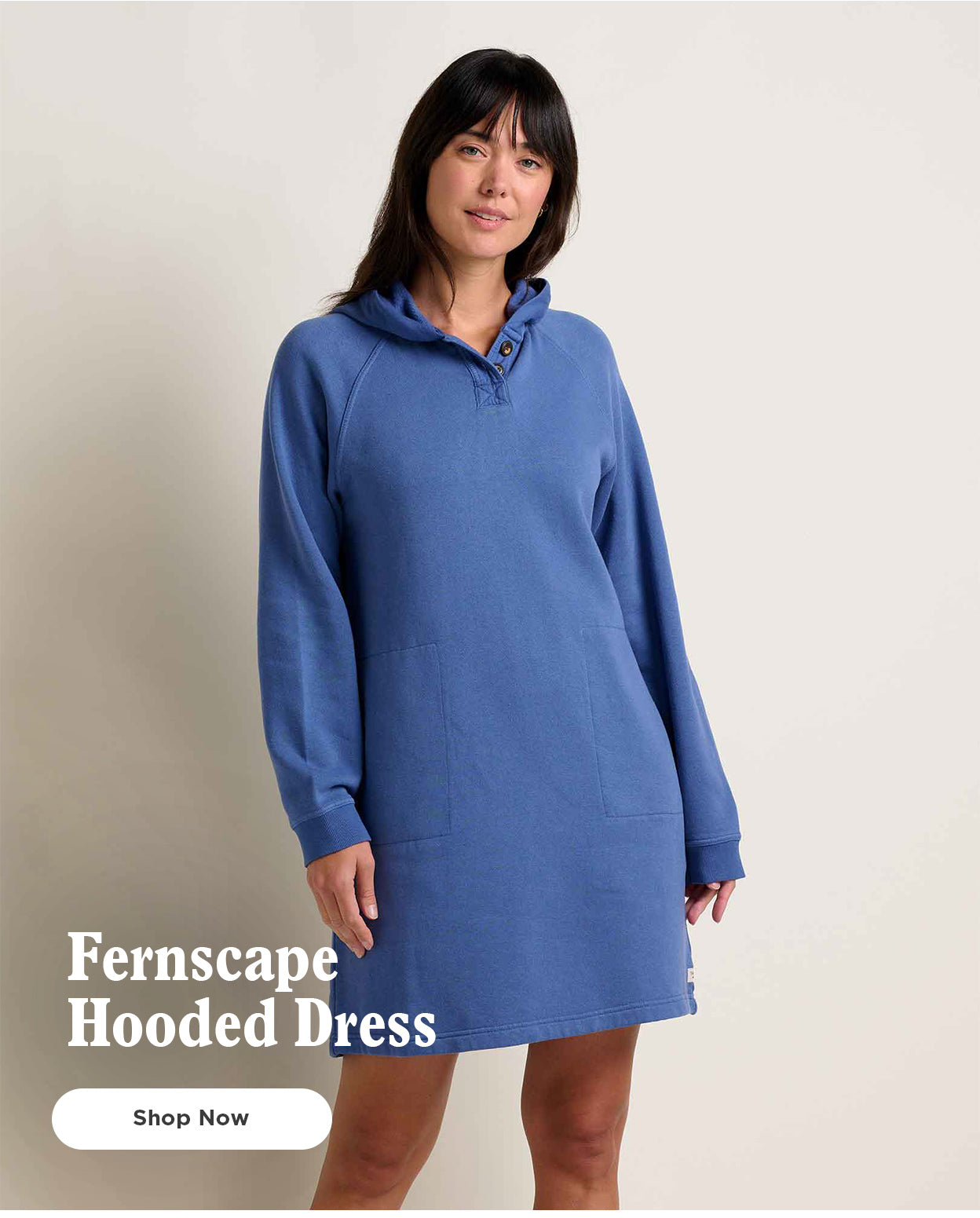 Fernscape Hooded Dress