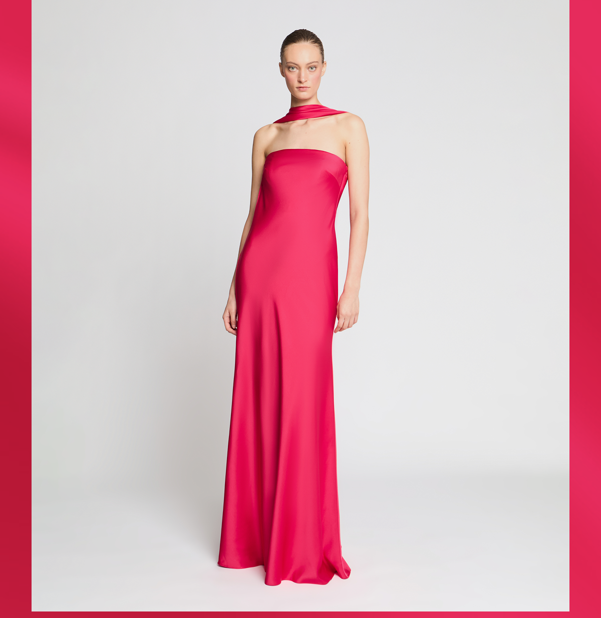 Vali Crepe Gown