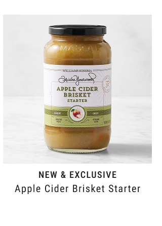 New & Exclusive Apple Cider Brisket Starter