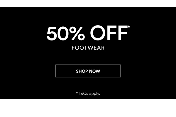 Shop 50% Off* Footwear