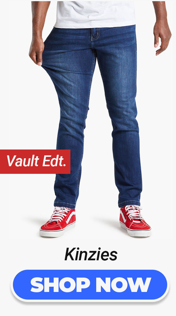 Button to shop Kinzies - Vault edition jeans