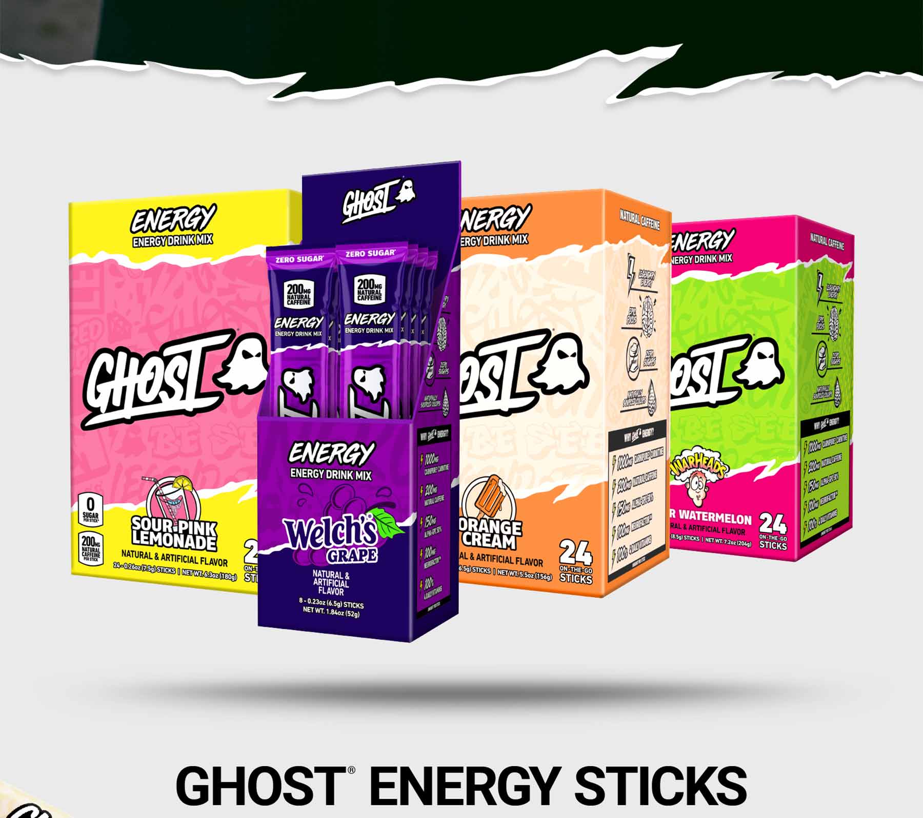 GHOST®&nbsp;ENERGY STICKS