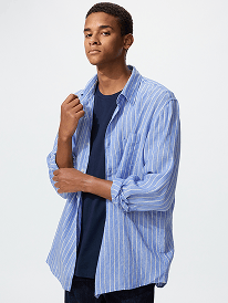 Premium Linen Shirt | Striped
