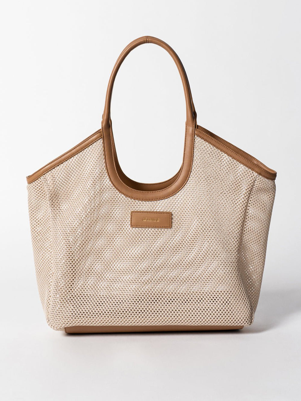 Amy Tote Sand Mesh