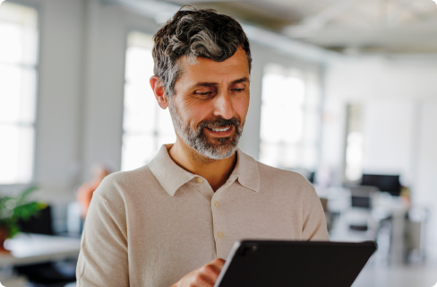 Photo-of-man-on-tablet