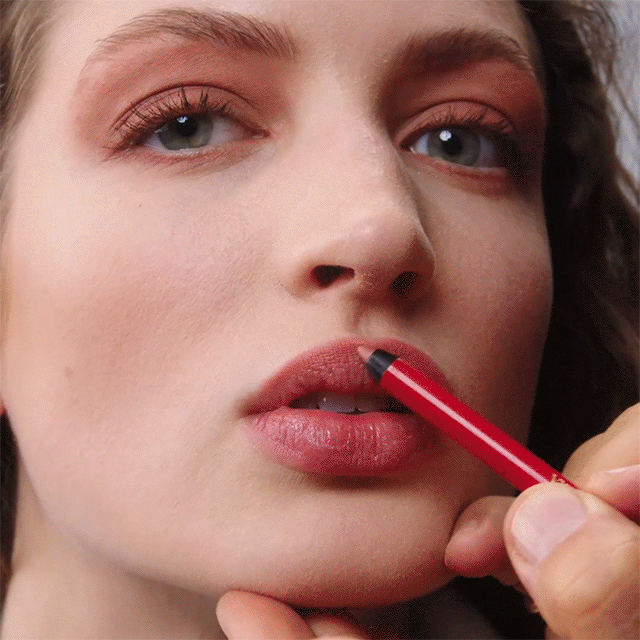 Un Labio Suavemente Difuminado