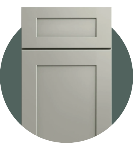 Sage Green Cabinet