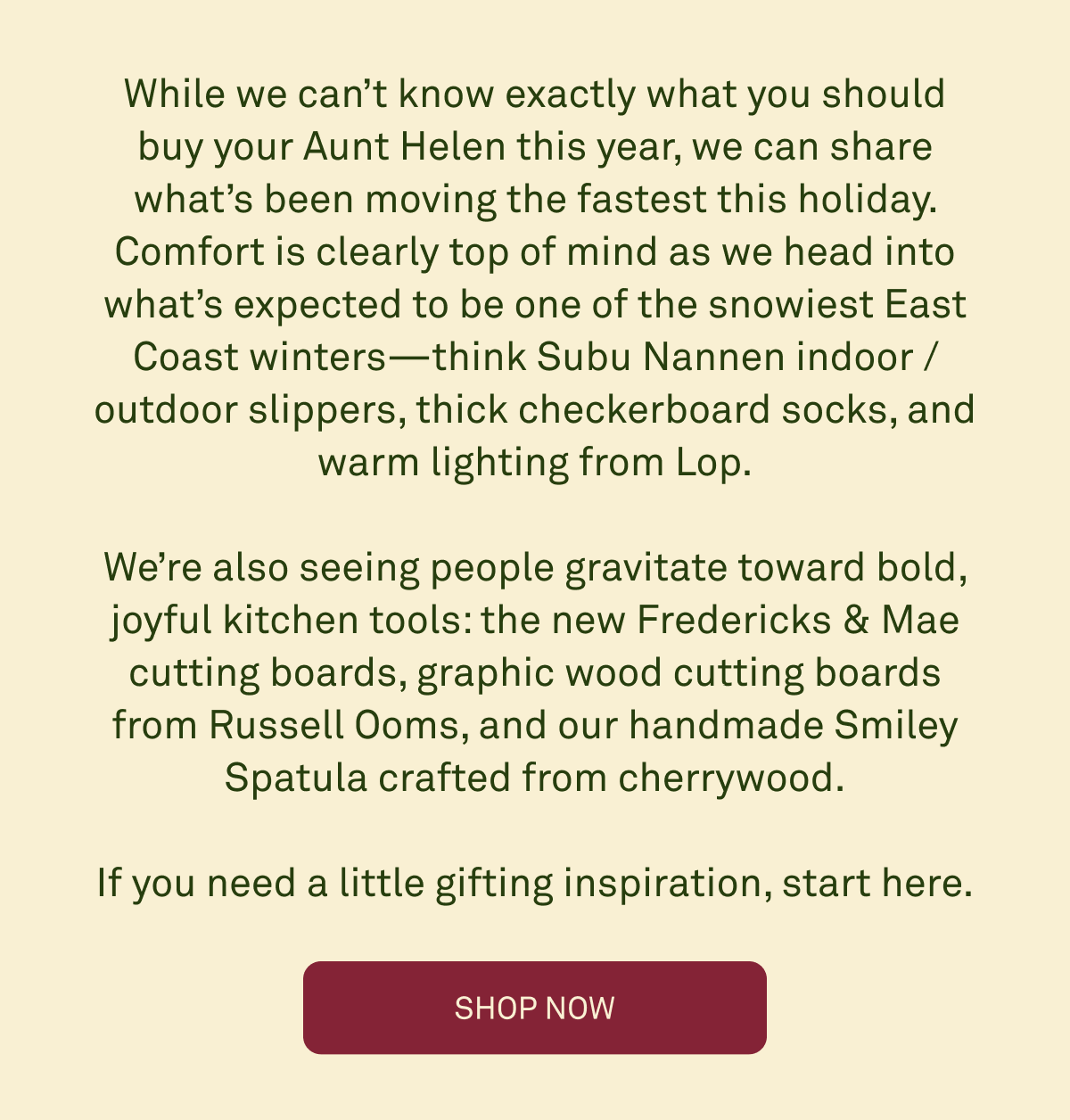 Top Selling Gift Guide 
