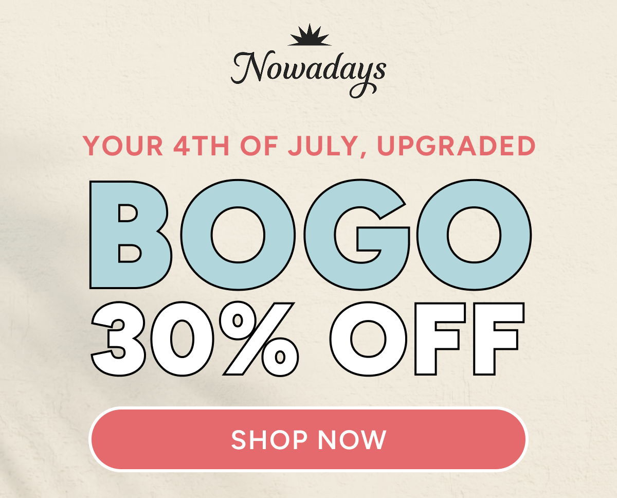 BOGO 30% OFF