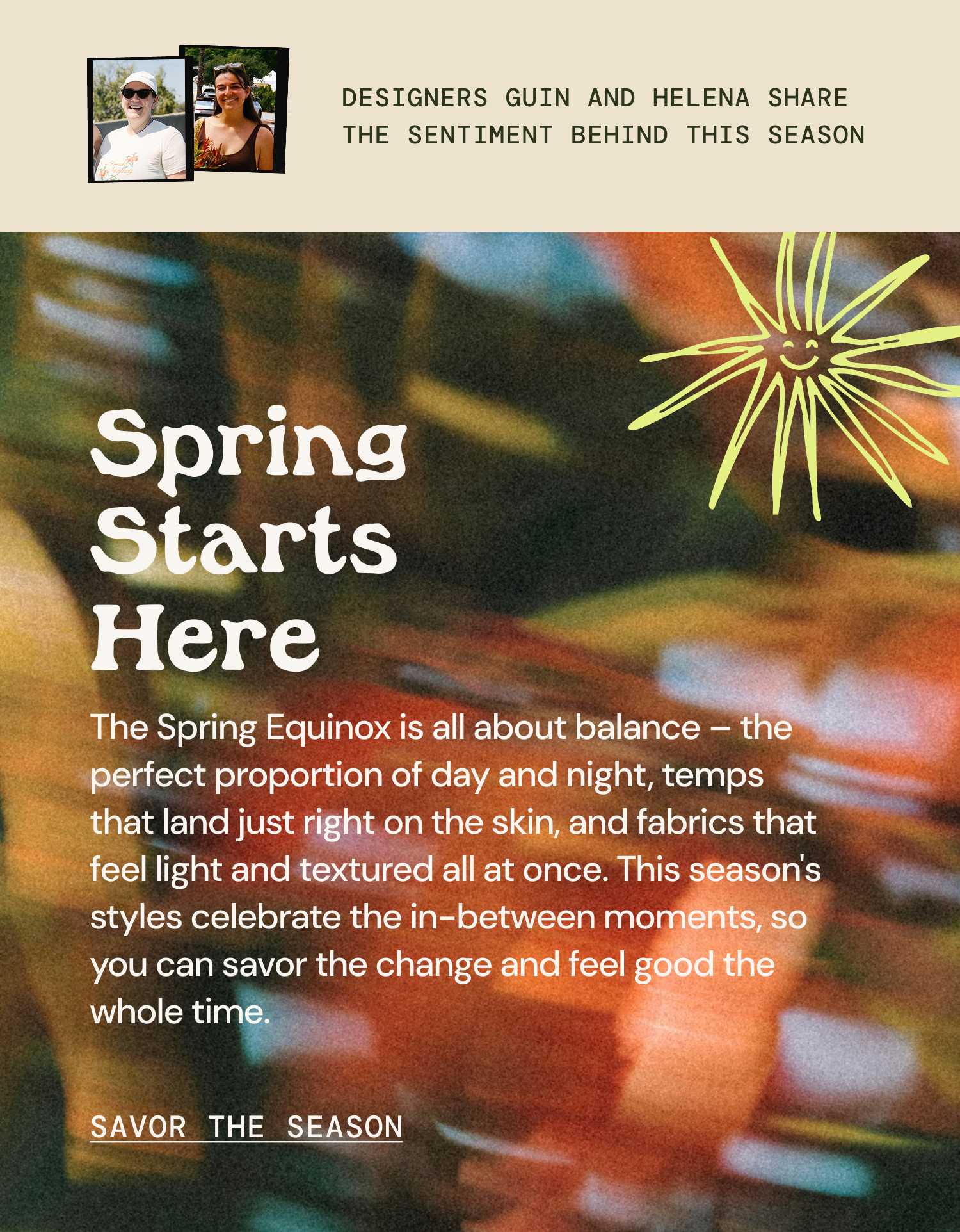 Spring Starts Here