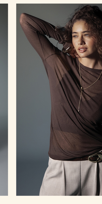The Sheer Layering Crew Top